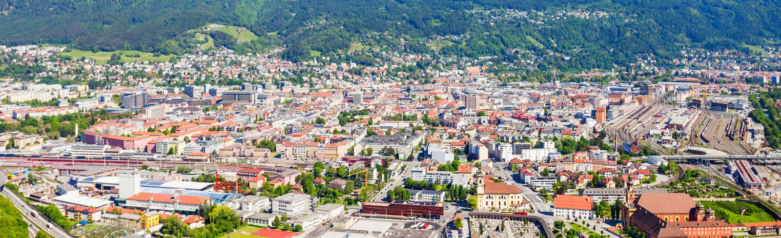 Panonarmafoto von Innsbruck