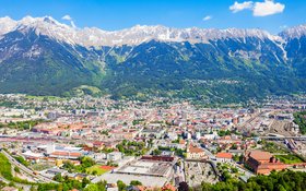 Panonarmafoto von Innsbruck