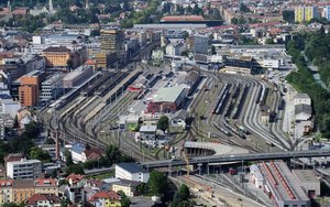 Foto vcm Bahnhofsgelände in Innsbruck